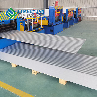 Vor gemalte gepresste Metallplatten für Dach-Wand-Stützfarbe