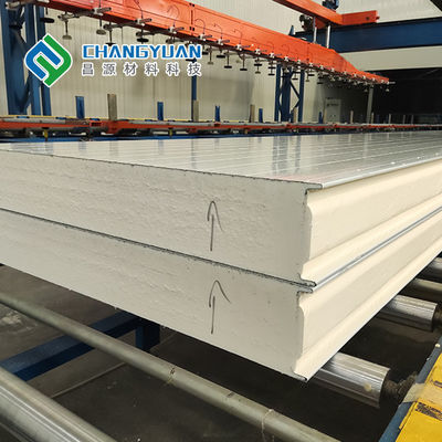 Kühlraum Changyuan PU-Platten-Feuer-bewertete Sandwich-Platte 150/200/250mm