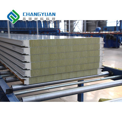 Feuerfester Isolierwände der PU-Sandwichwand-Platten-50mm Polyurethan