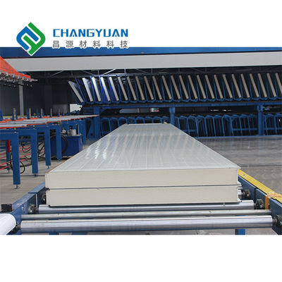 50mm PU-Sandwichwand-Platten-Polyurethan-struktureller Isolierplatten-Leichtgewichtler