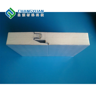 Dekorative PU-Sandwichwand-Platten-Feuerfestigkeits-Baumaterialien