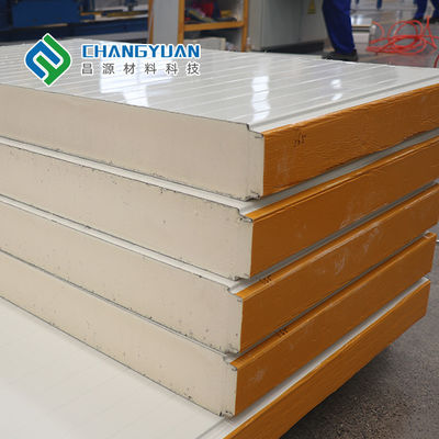 Dauerhafte PU-Sandwichwand-Platten-Antikorrosions-Sandwich-Platten-Polyurethan