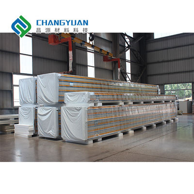 Shandongchangyuan PU-Sandwichwand-Platten-schalldichte verschiedene Farbe