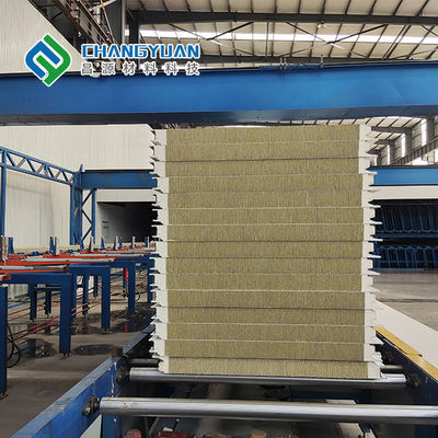 Shandongchangyuan PU-Sandwichwand-Platten-schalldichte verschiedene Farbe