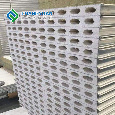 1000mm-1500mm Breiten-Isolierungs-Sandwich-Platten feuern bewertete Sandwich-Platte ab