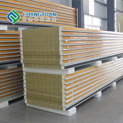 Energieeffiziente Sandwichplatten für das Dach 100 mm Dicke