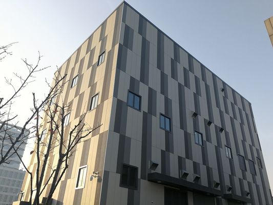 Beveled Edge Curtain Wall Metallplatte für eine geringe Wartung und feuerfeste Anwendungen