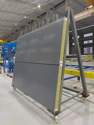 200 mm dickes feuerfestes Sandwichwandsystem für Hochhäuser