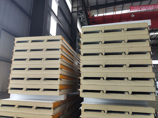 Isolierung Wasserdicht PU Dach Sandwich Panel verschiedene Dicken