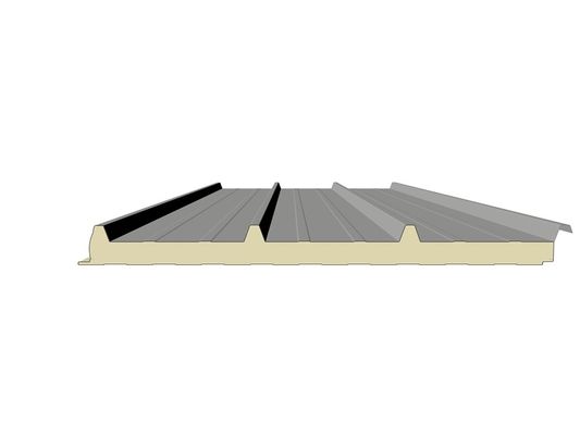Klangdichte Pu Sandwich Dachplatte 1000 mm breit hervorragende Wasserdichtung