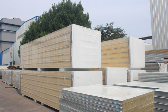 Feuchtigkeits- und Wärmedämmungsanlage Anpassungsfähiges Pu-Panel für den Kühlraum