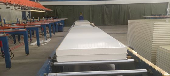 Kaltlager PU-Panel mit anpassbarer Farbe und Oberflächenbehandlung