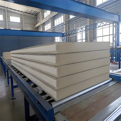 Anpassbare Dicke / Länge / Farbe Kaltraum PU-Panel