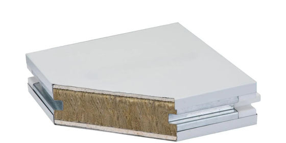 50/75/100mm Modular-Reinigungsraum-Panels Klasse A Feuerdichte Wasserdichte Isolierung