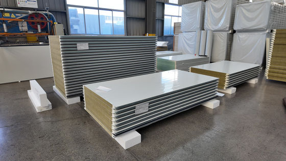 Schalldichtes Sandwich-Wand-Panelsystem Ideale Lösung für die Lärmkontrolle in Bauprojekten
