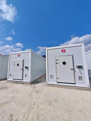 Pilzzucht-Containerfarm mit geringem Wartungsaufwand und Fernüberwachung in Standard 20-Fuß- oder 40-Fuß-Containern