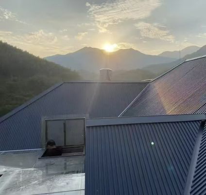 Al-Mg-Mn-Legierung Greatwall Dachpaneel mit 950 mm Breite, anpassbarem Gewicht und Farbe für Wärmedämmung