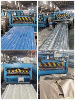 Hohe Korrosionsbeständigkeit Wellmetalldecken mit einer Tragfähigkeit von bis zu 500 kg/m2 und einer Dicke von 0,7 mm bis 1,5 mm für die Strukturunterstützung