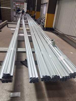 Steinwolle-Sandwichpaneele Reinraumwandpaneele modulare Reinraum Paneele Reinraumwandverkleidung